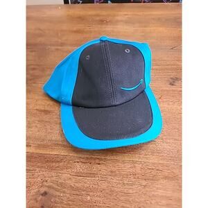 Amazon Blue Baseball Cap Logo Hat Adult Snapback 100% Cotton